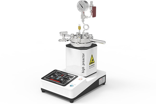 智能觸摸屏款法蘭磁子攪拌實驗室微型反應(yīng)釜樣圖