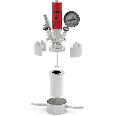 快開機械攪拌反應(yīng)釜結(jié)構(gòu)分解圖